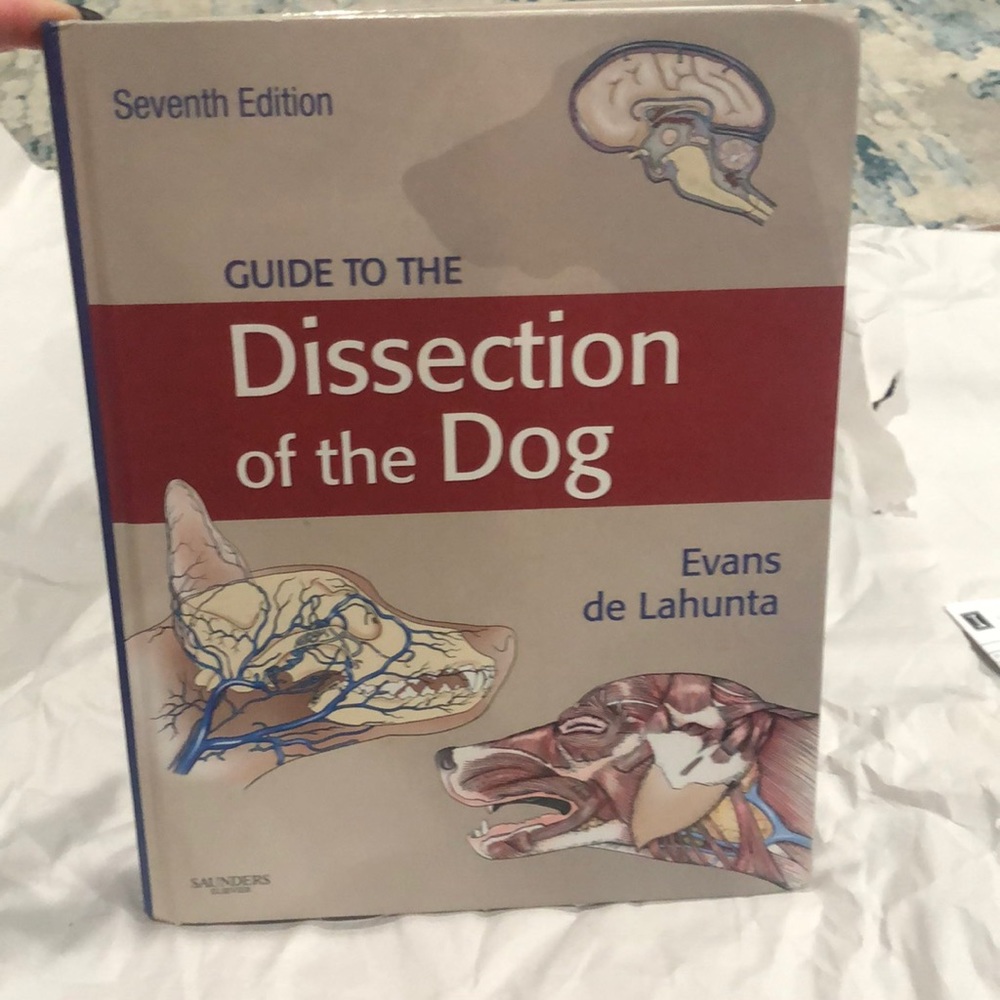 Dissection of the Dog by Evans de Lahunta 7th edition